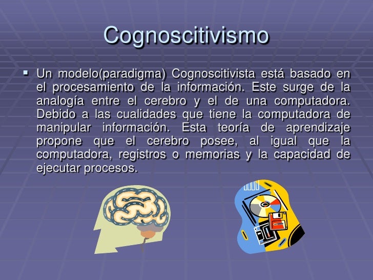 cognoscitivismo